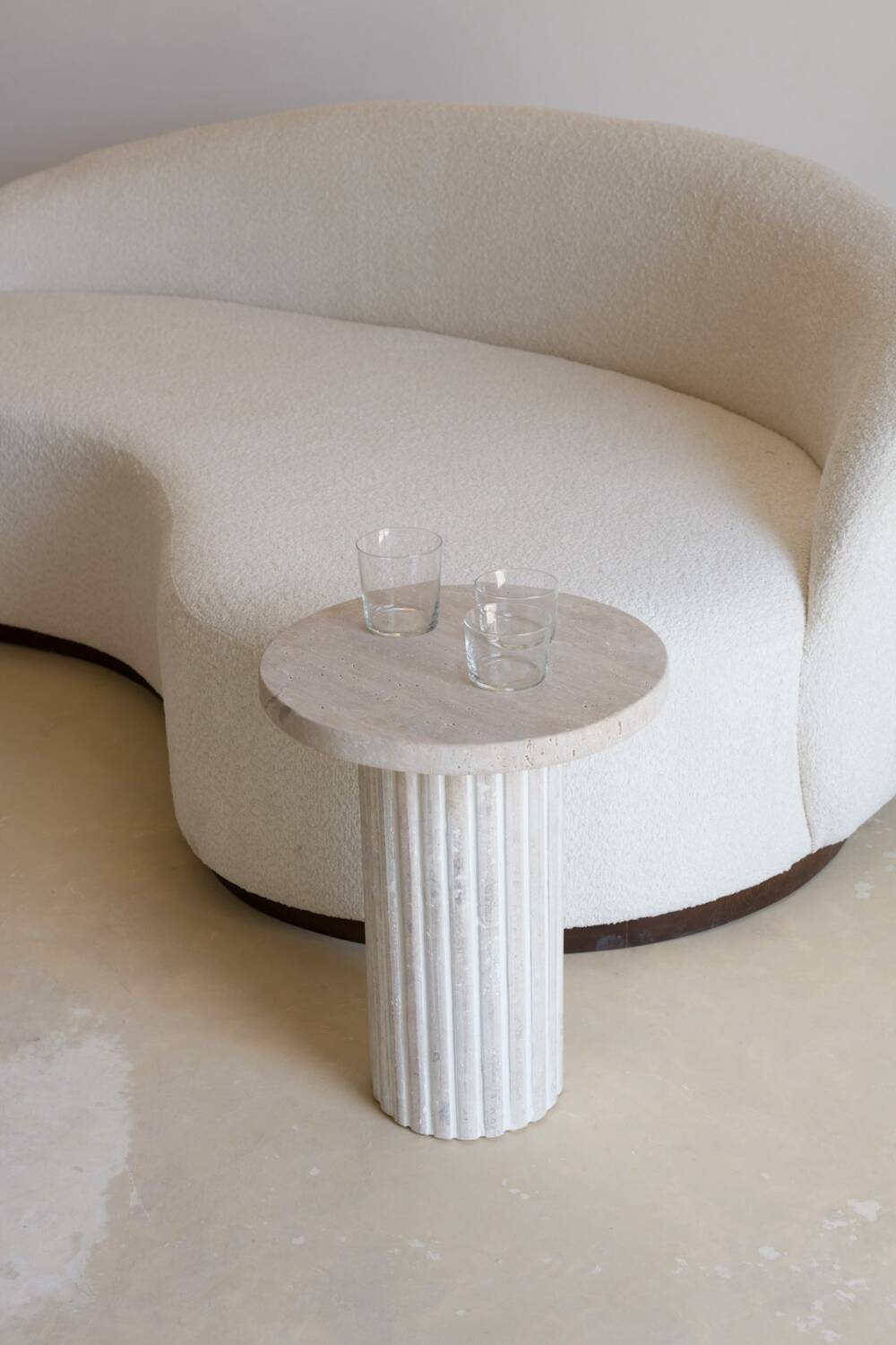 Omega side table 50 cm H