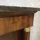 Mahogany empire writing desk 19th century