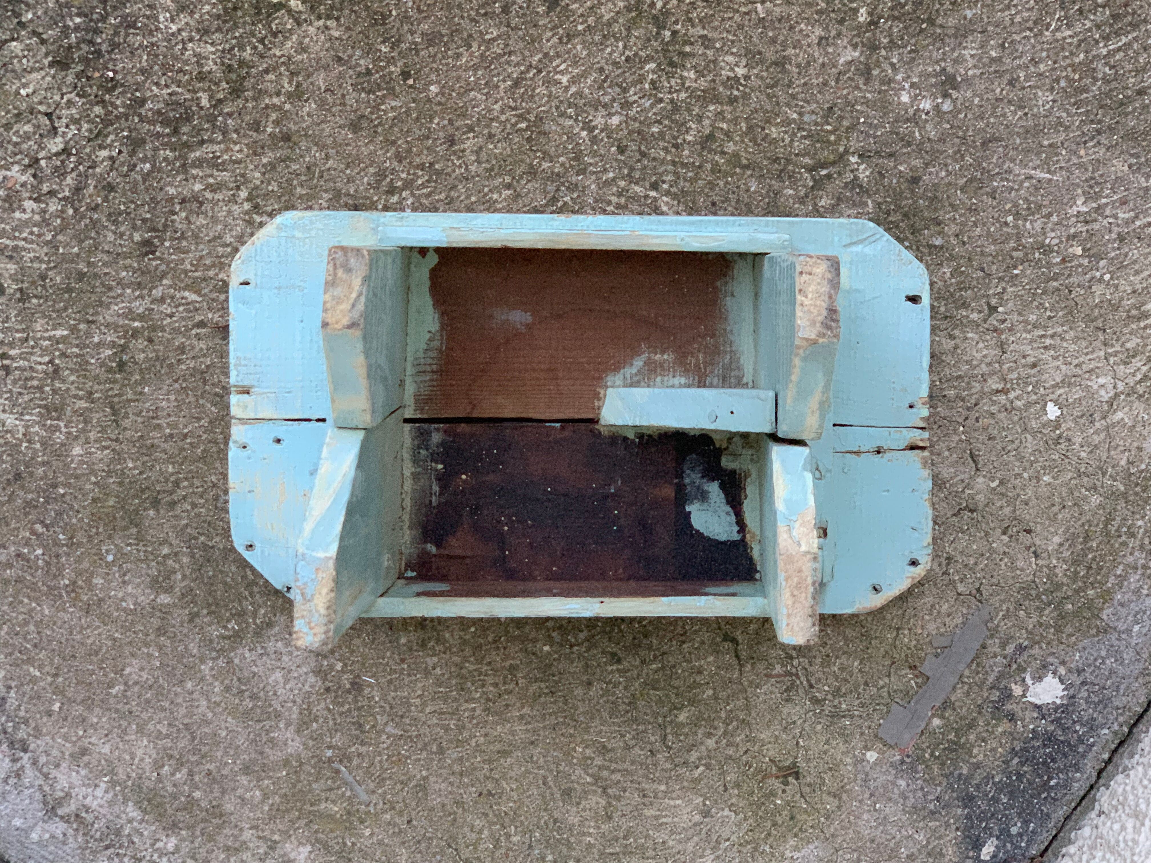 Vintage patina bench 1950