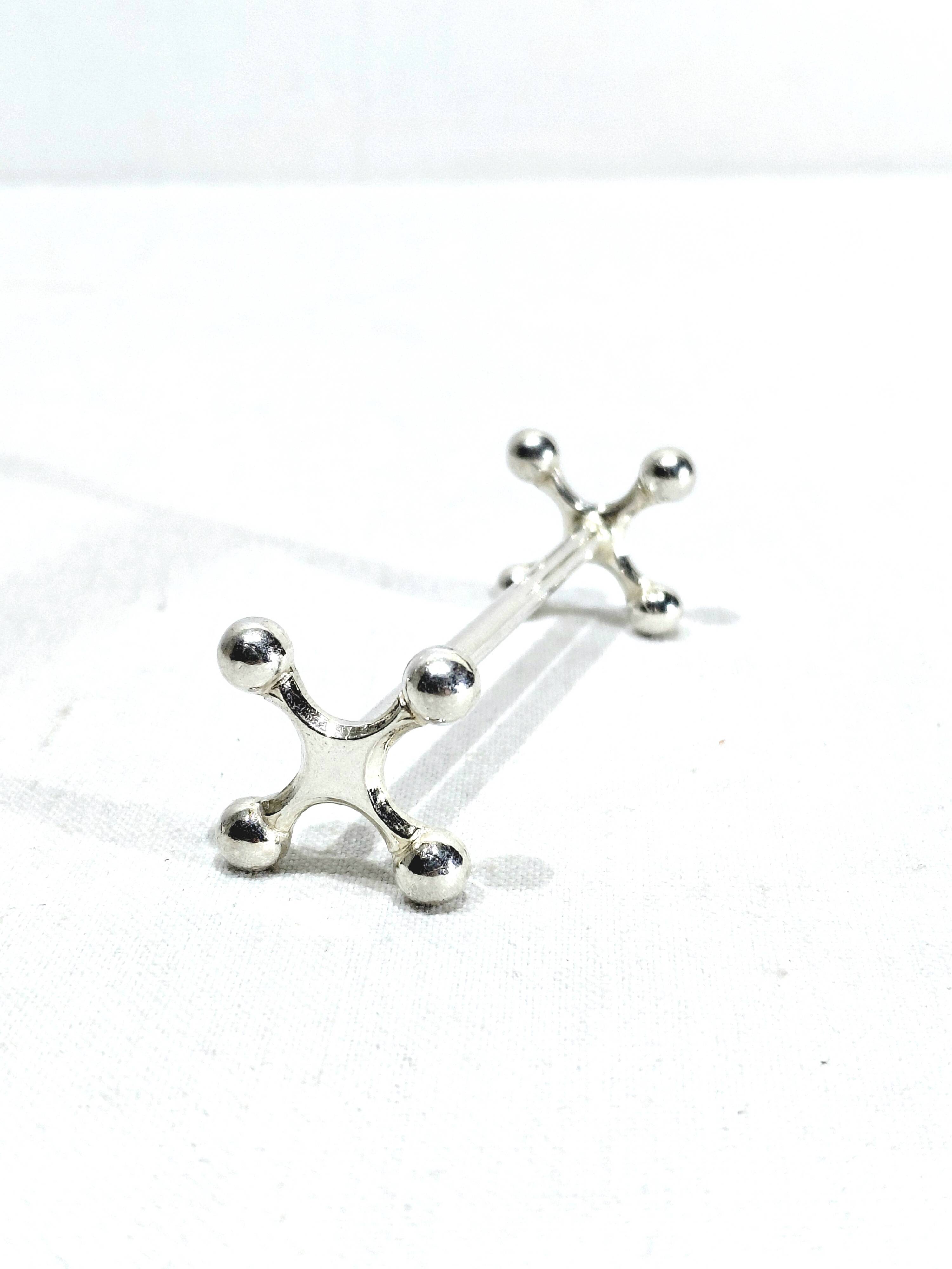 CHRISTOFLE - 12 BALL-END KNIFE RESTS