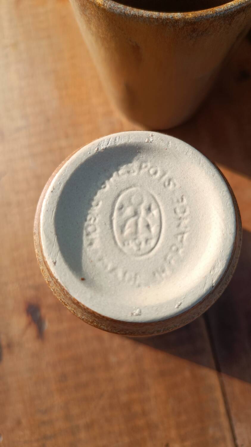 Digoin stoneware mugs