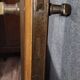 Rare 19th century door in solid walnut circa 1820