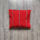 Kilim red cushion berber cushion