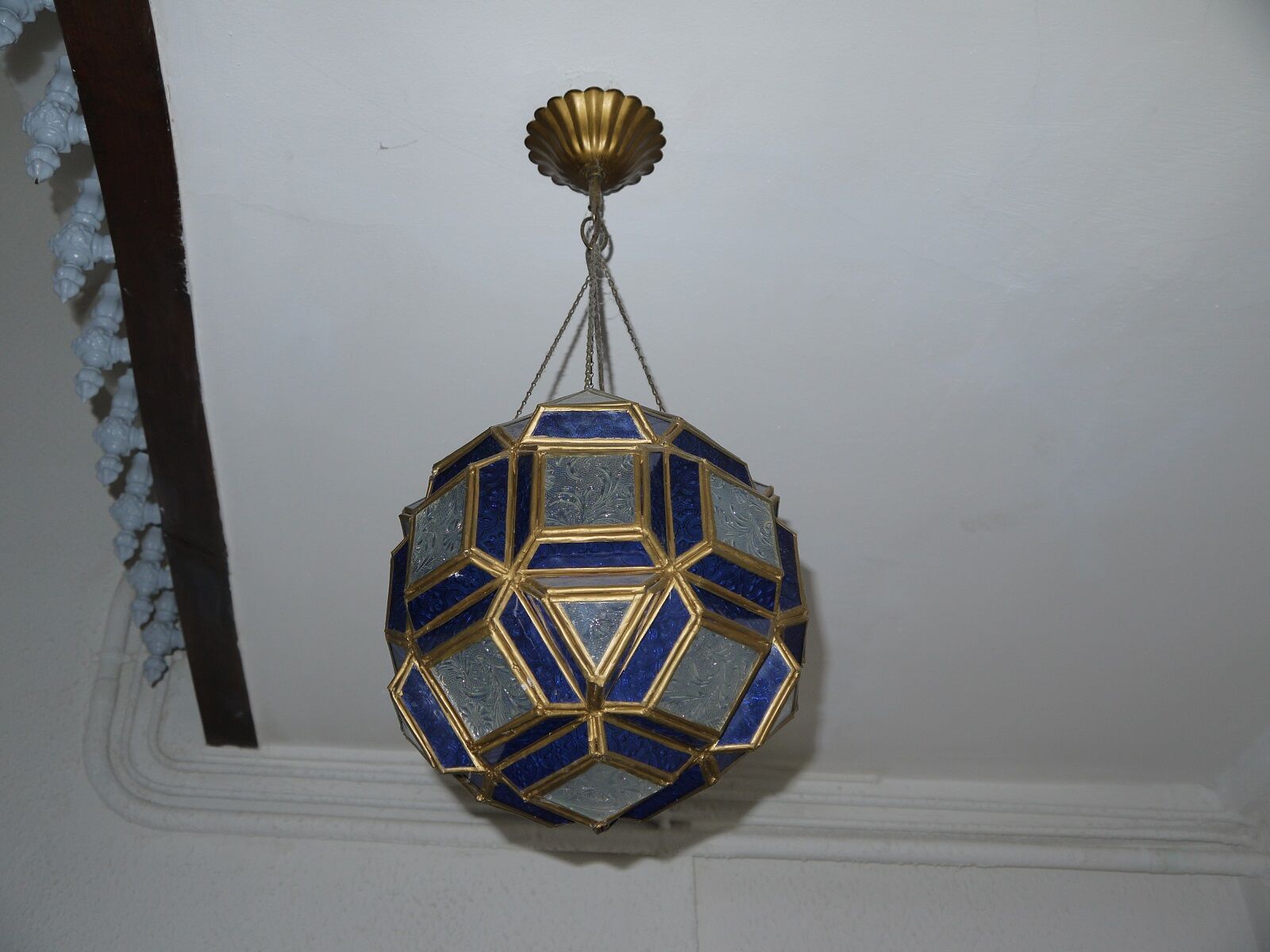 Octagonal chandelier