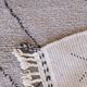 Tapis Beni Ouarain Gris et Noir - 281 x 274 cm