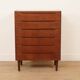 Vintage Danish chest of drawers | Teak | 6 drawers | 100 cm