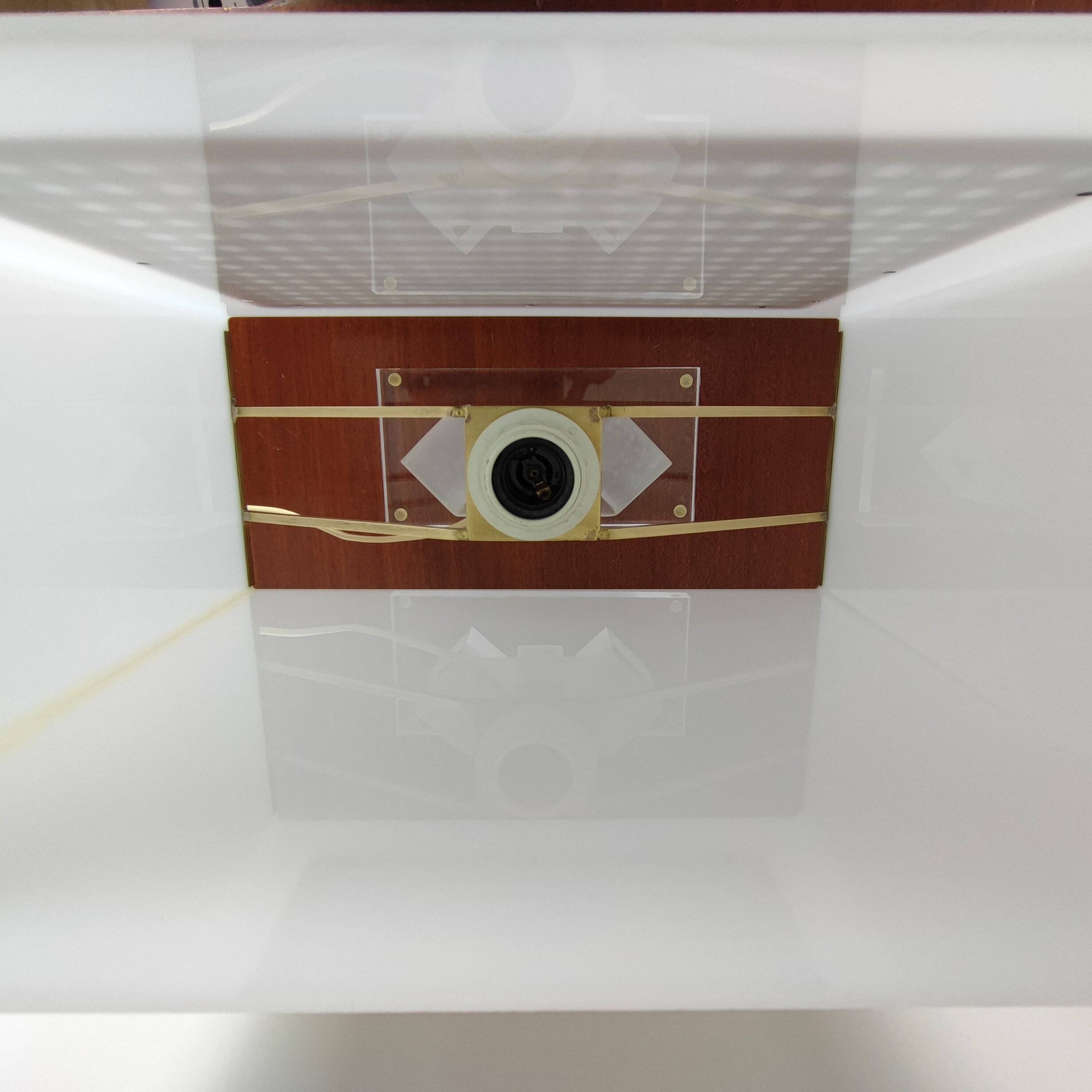 Italian lamp in plexiglass