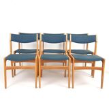 Set of 6 Danish dining chairs Erik Buch