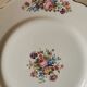 Vintage flat plates Digoin, Colbert