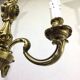 3-light bronze chandelier