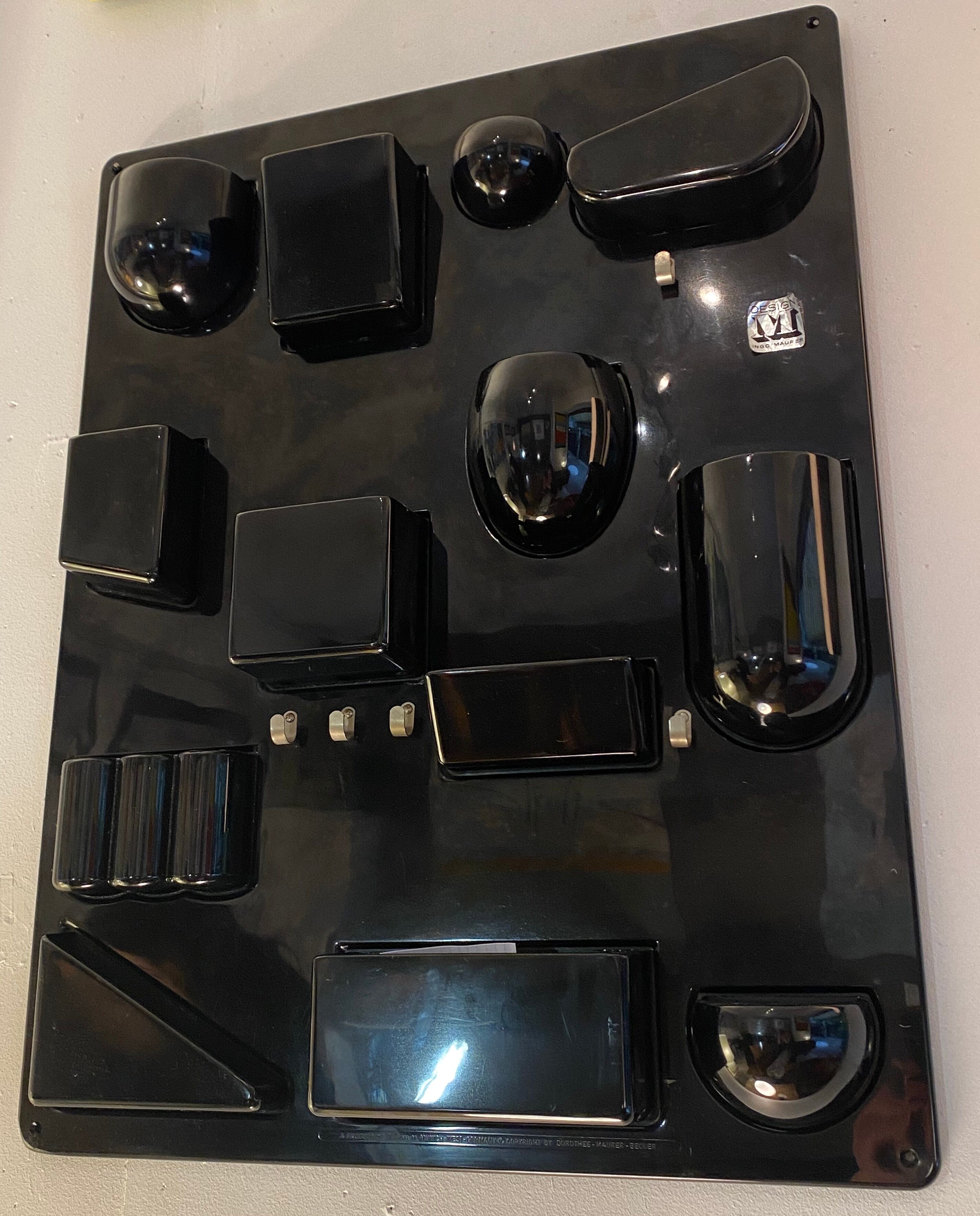 UtenSilo noir - Dorothee Becker - Ingo Maurer - 70s