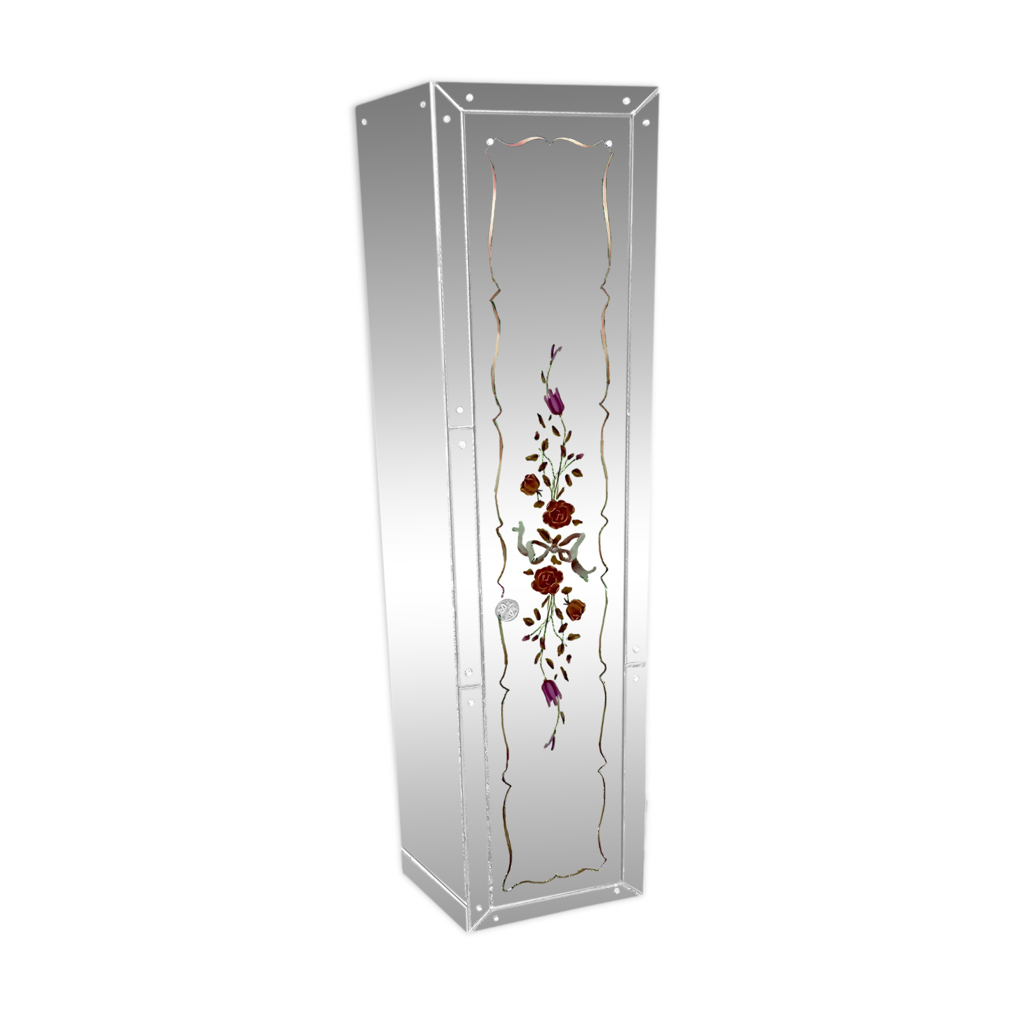Armoire d'angle Art Déco en miroir