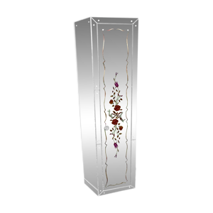 armoire d'angle Art Déco - miroir