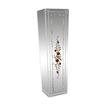 Armoire d'angle Art Déco en miroir