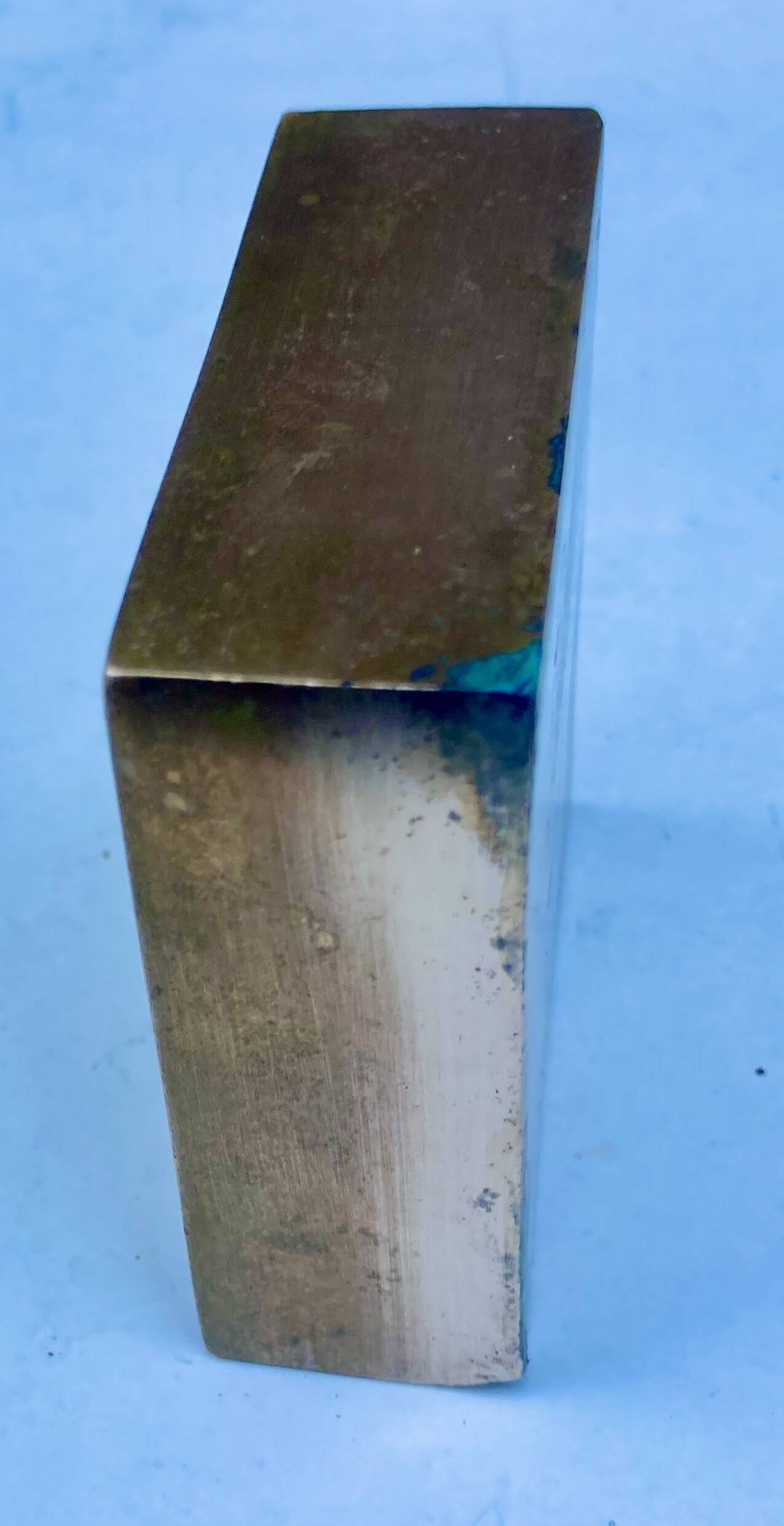 Bronze paperweight sculpture signed Monique Gerber