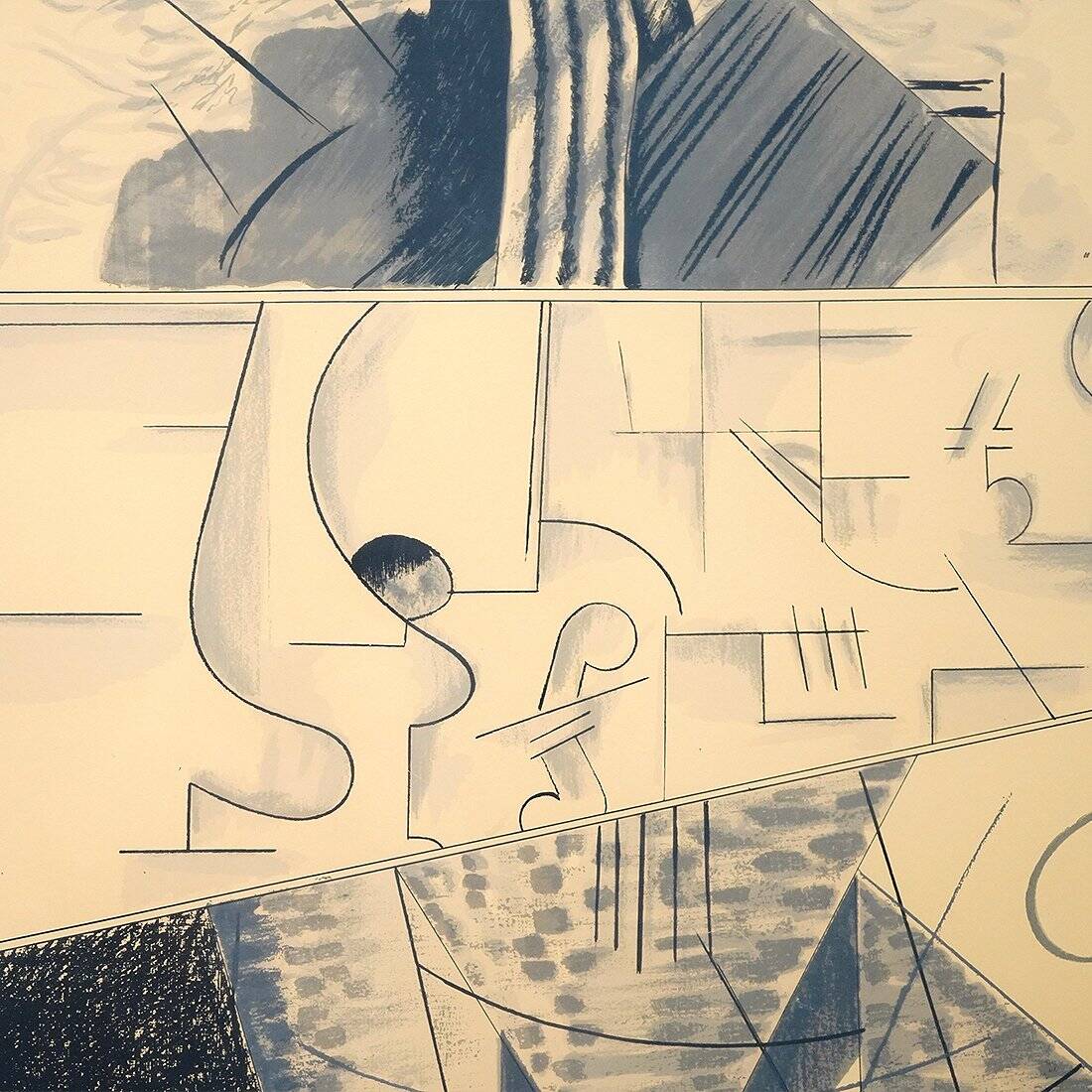 Aldo Mondino, Dance, colour lithograph on paper, 1970s