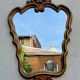 Baroque mirror in gilded wood from the 1960s – 65.5 x 42 cm – 2.5 kg