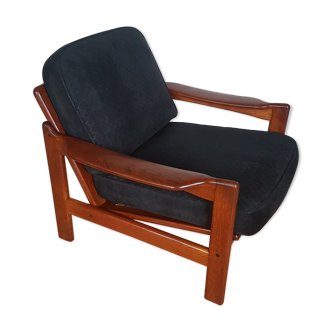 Fauteuil en teck design danois années 1960