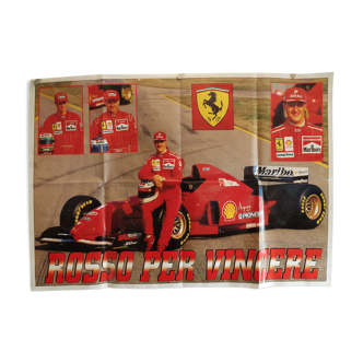 Affiche Scuderia Ferrari Schumacher