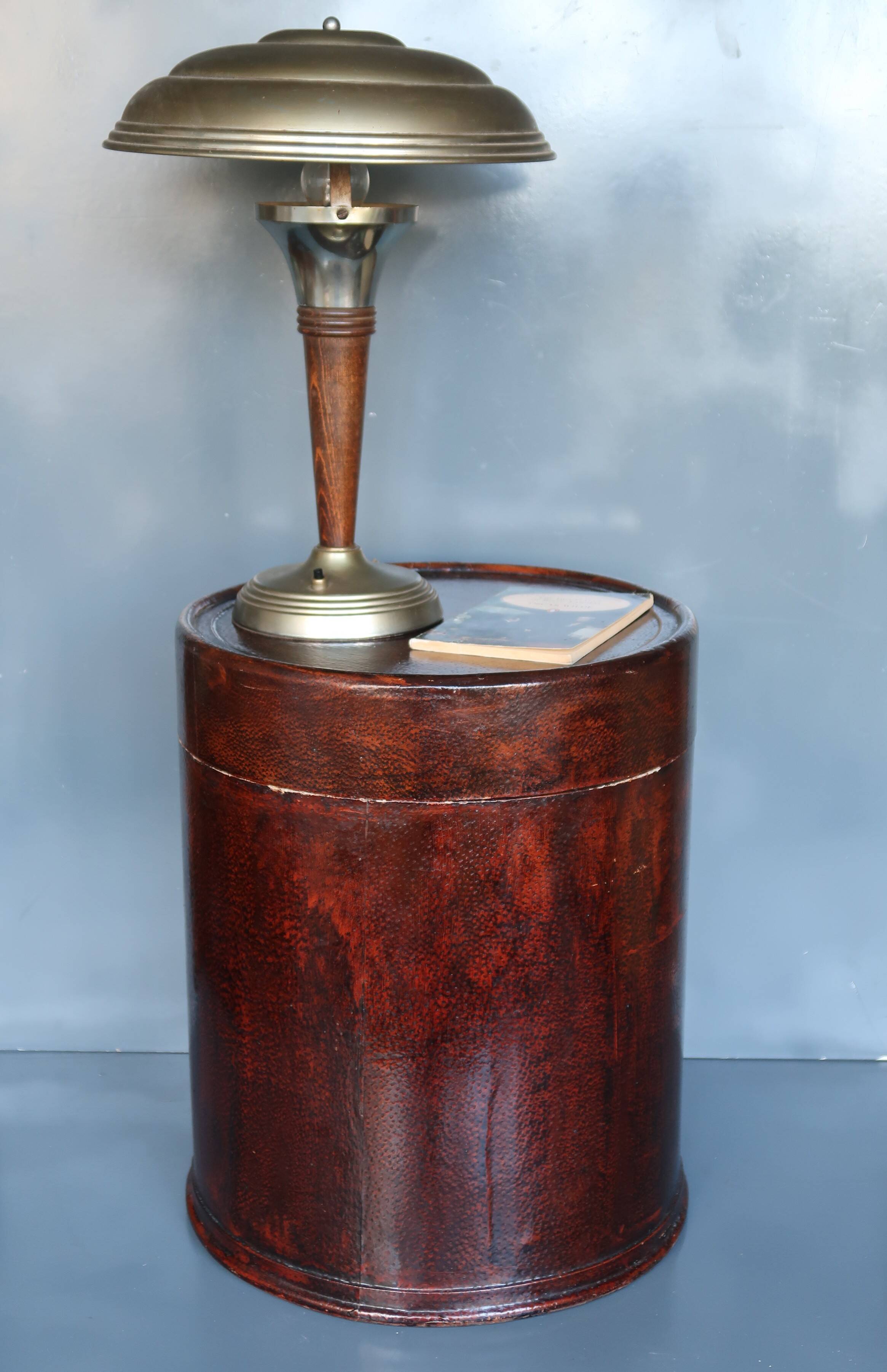 1970s curved wooden side table