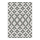 Patterned two-tone home rug
