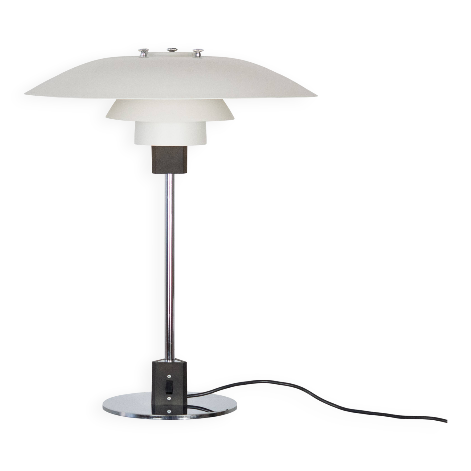 Lampe de table vintage danoise PH 4/3 par Poul Henningsen, Louis Poulsen, 1966