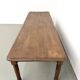 Table en chêne massif à 6 pieds tournés (1900)