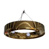 Large round brass hanging