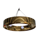 Suspension ronde en laiton