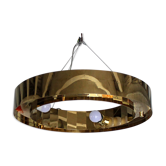 Large round brass hanging