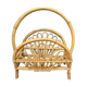Porte revue vintage en rotin