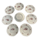 Set of 8 Haviland dessert plates
