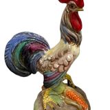 Coq en céramique