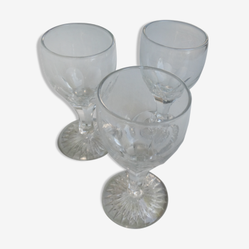 Glasses Baccarat starry foot