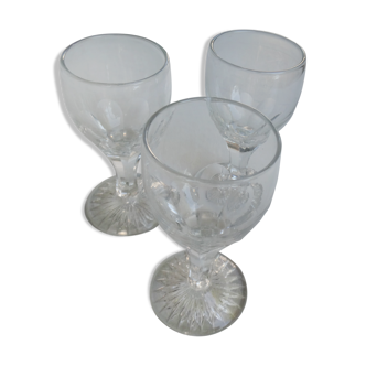 Glasses Baccarat starry foot