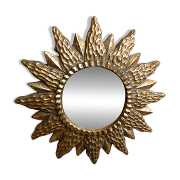 Vintage sunburst mirror, 1960s