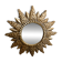 Vintage sunburst mirror, 1960s