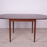 Danish extendable teak dining table, 1960s