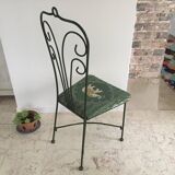 Garden chair Steel and fabric