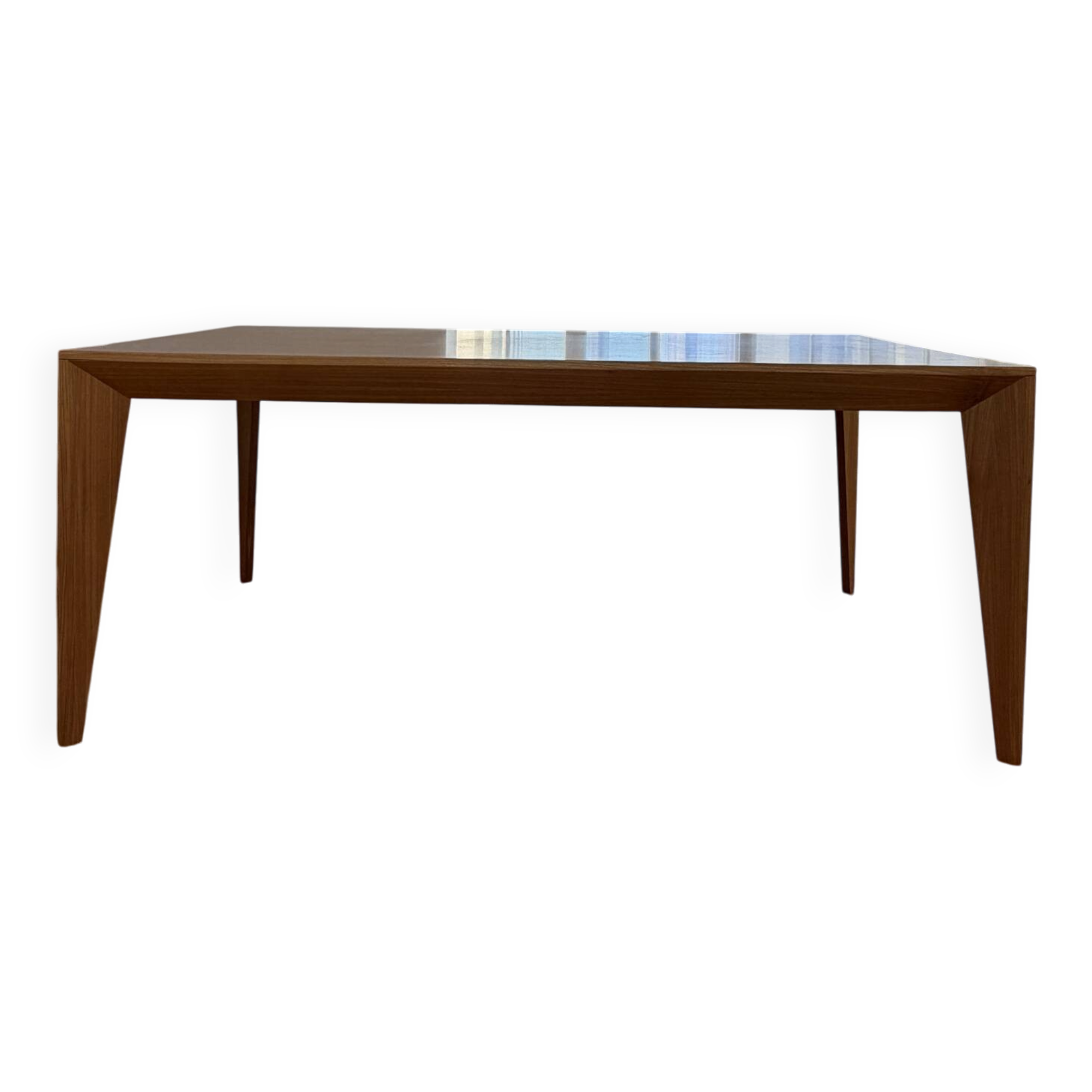 Large solid oak dining table 200 x 100 cm – Very beautiful quality