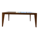 Large solid oak dining table 200 x 100 cm – Very beautiful quality