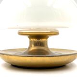 Mushroom mod. VP gold table lamp, Vittorio Balli e Romeo Ballardini, Sirrah, 1970s