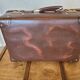 Antique cardboard suitcase