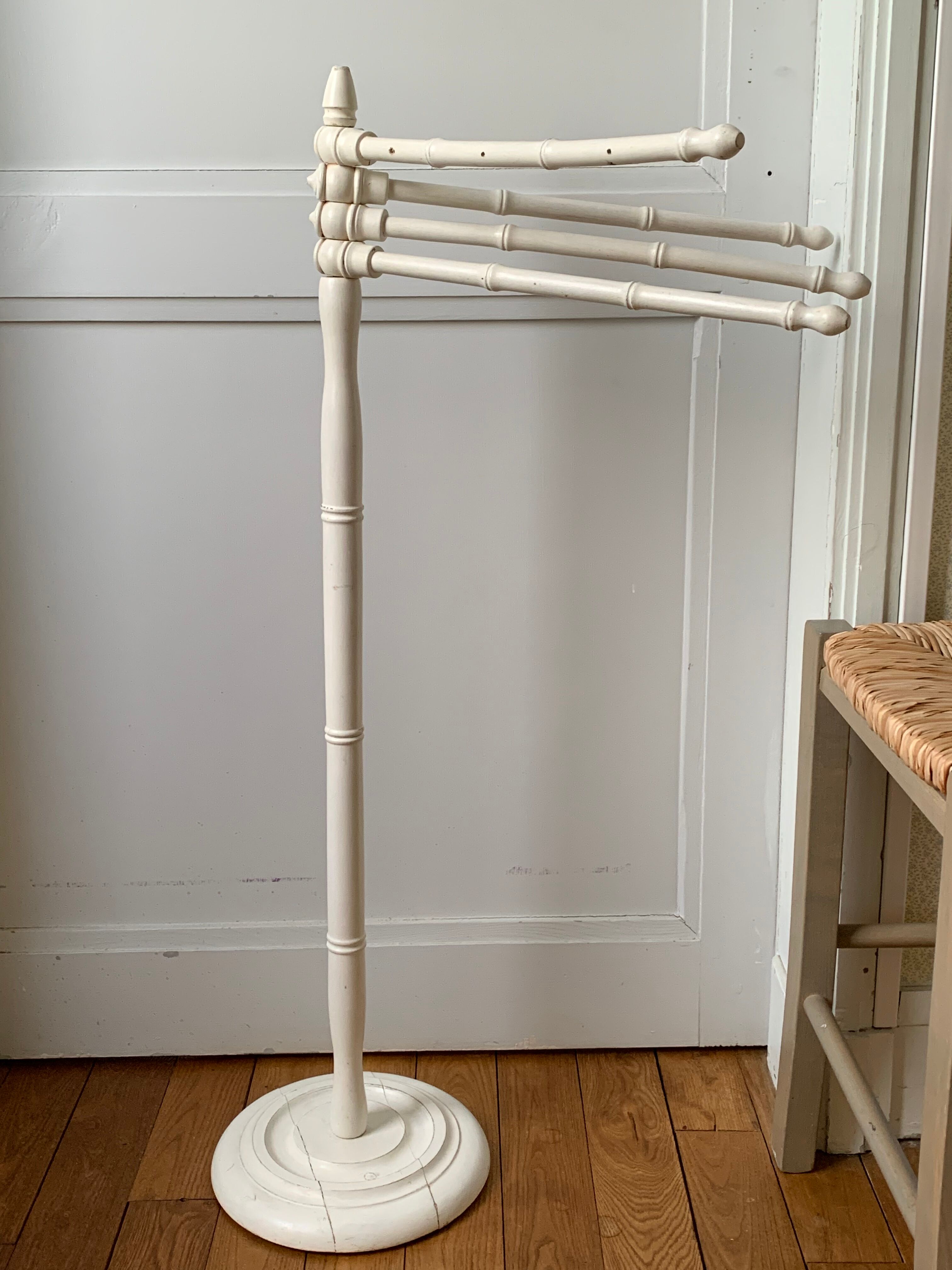 Old towel rack