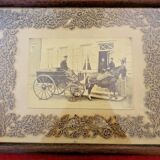 old photo beer delivery man, Belgium, North popular art