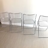 4 "Ted Net" folding chairs by Niels Gammelgaard