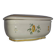 Antique butter dish in faience – Bird decoration – Late 19th / early 20th century