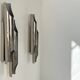Pair of vintage double wall lights, chrome metal, Delightfull Galiano