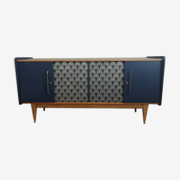 Sideboard blue night 60s reasons Deco