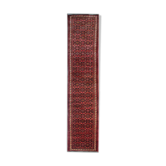 Handwoven persian farahan runner rug 87x400cm